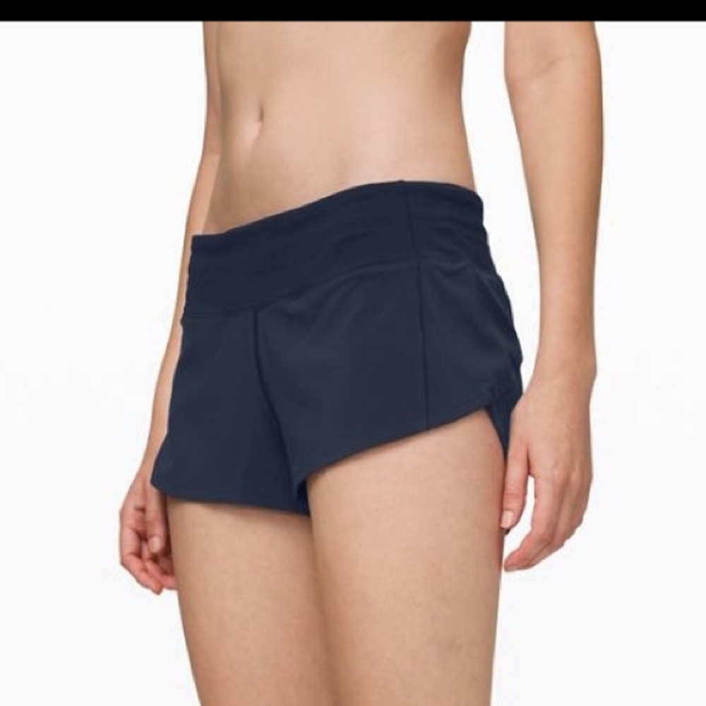 Lululemon Speed Up short LR 2.5 Navy